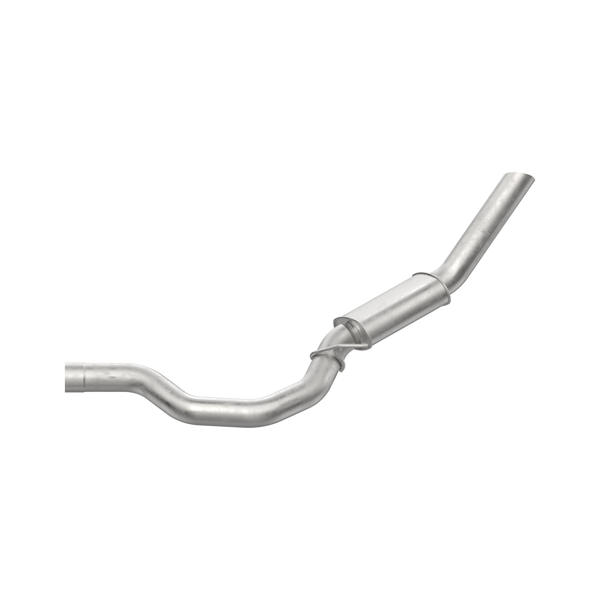 Walker 56321 Direct Fit Exhaust Resonator and Pipe Assembly 3.5" Inlet (ID) 3.5" Outlet (OD)