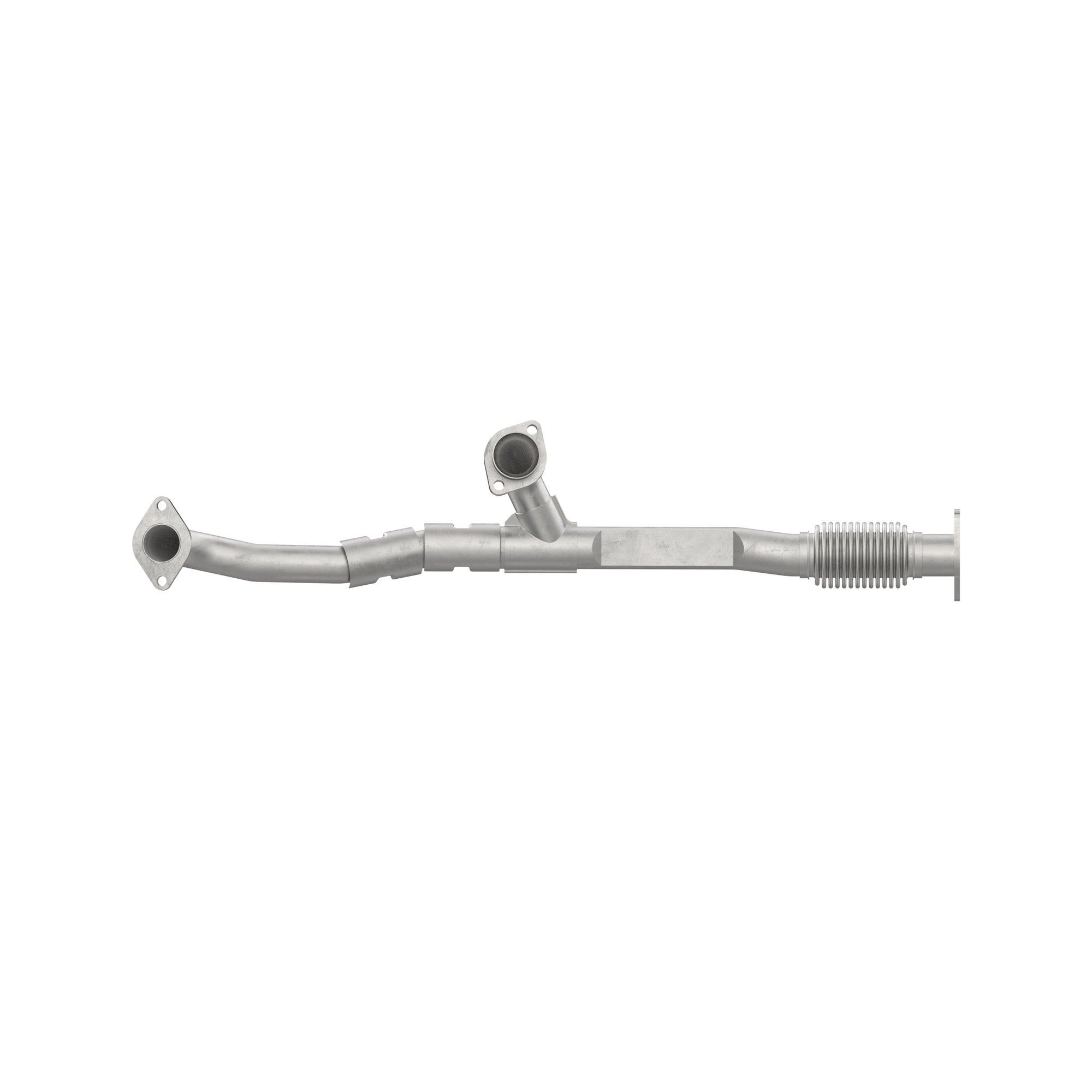 Walker 70414 Exhaust Y Pipe 2.417" Inlet (ID) 2.245" Outlet (OD)