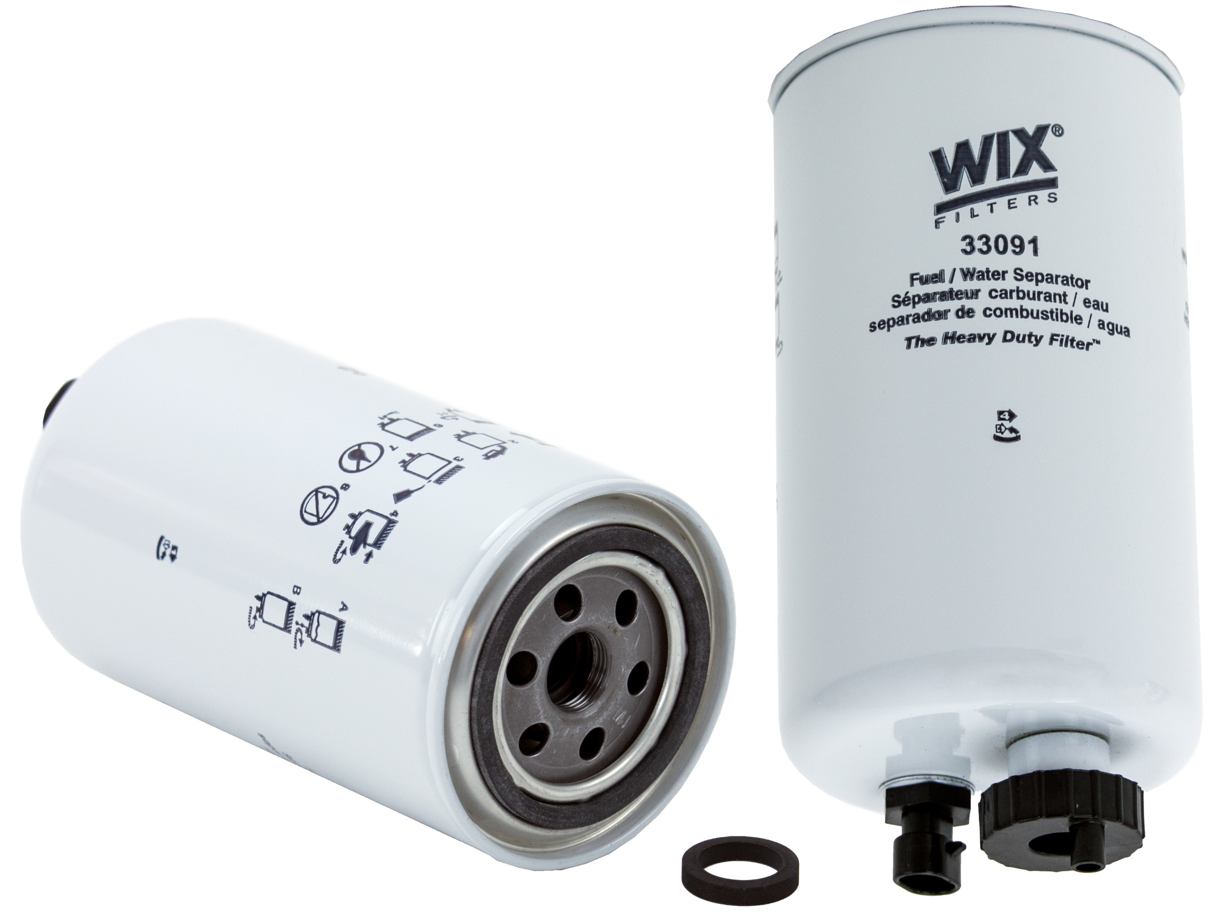 WIX 33091 Spin-On Fuel/Water Separator Filter