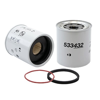 WIX 33432 Spin On Fuel Water Separator w/ Open End Bottom