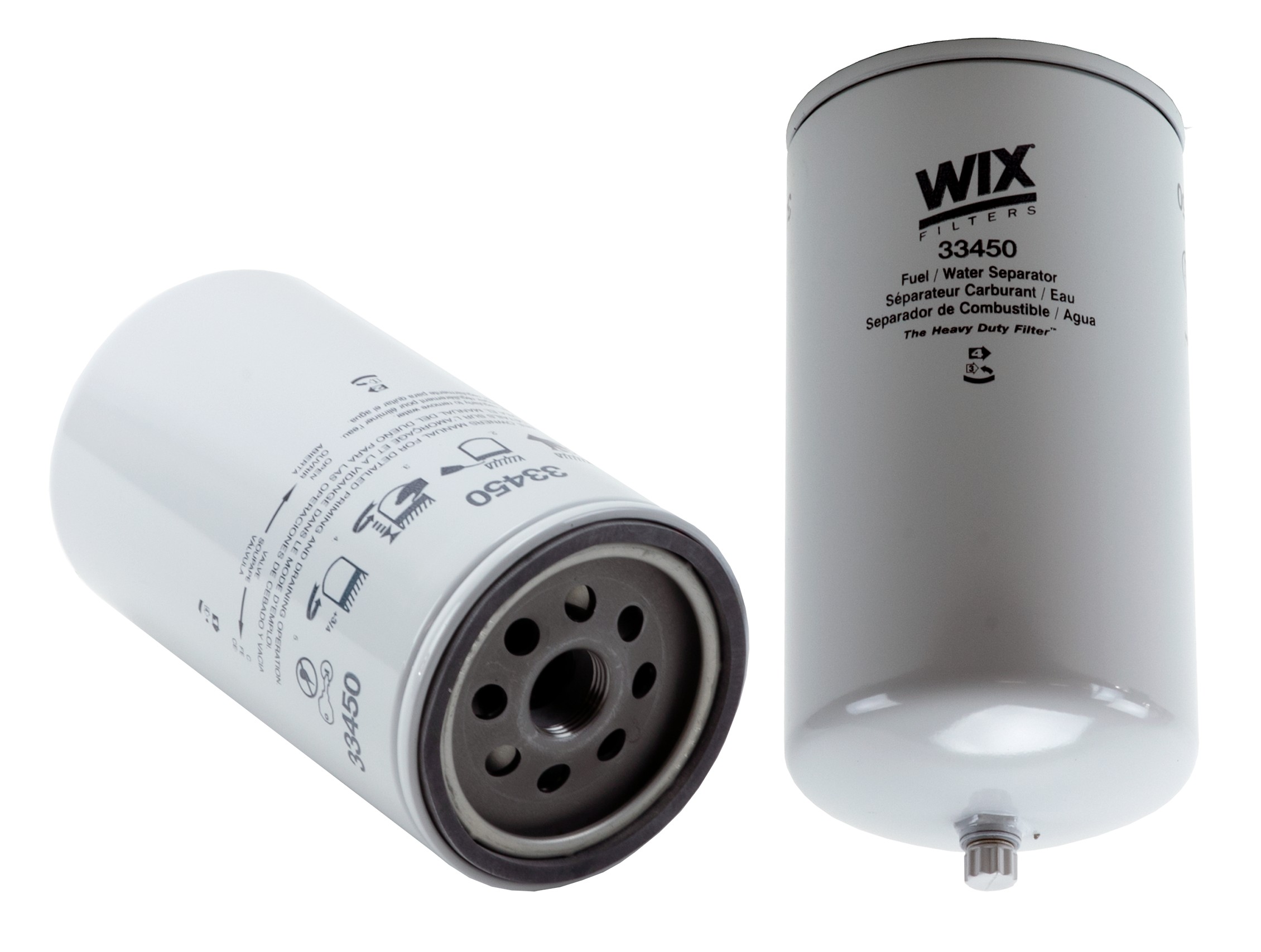 WIX 33450 Spin-On Fuel/Water Separator Filter