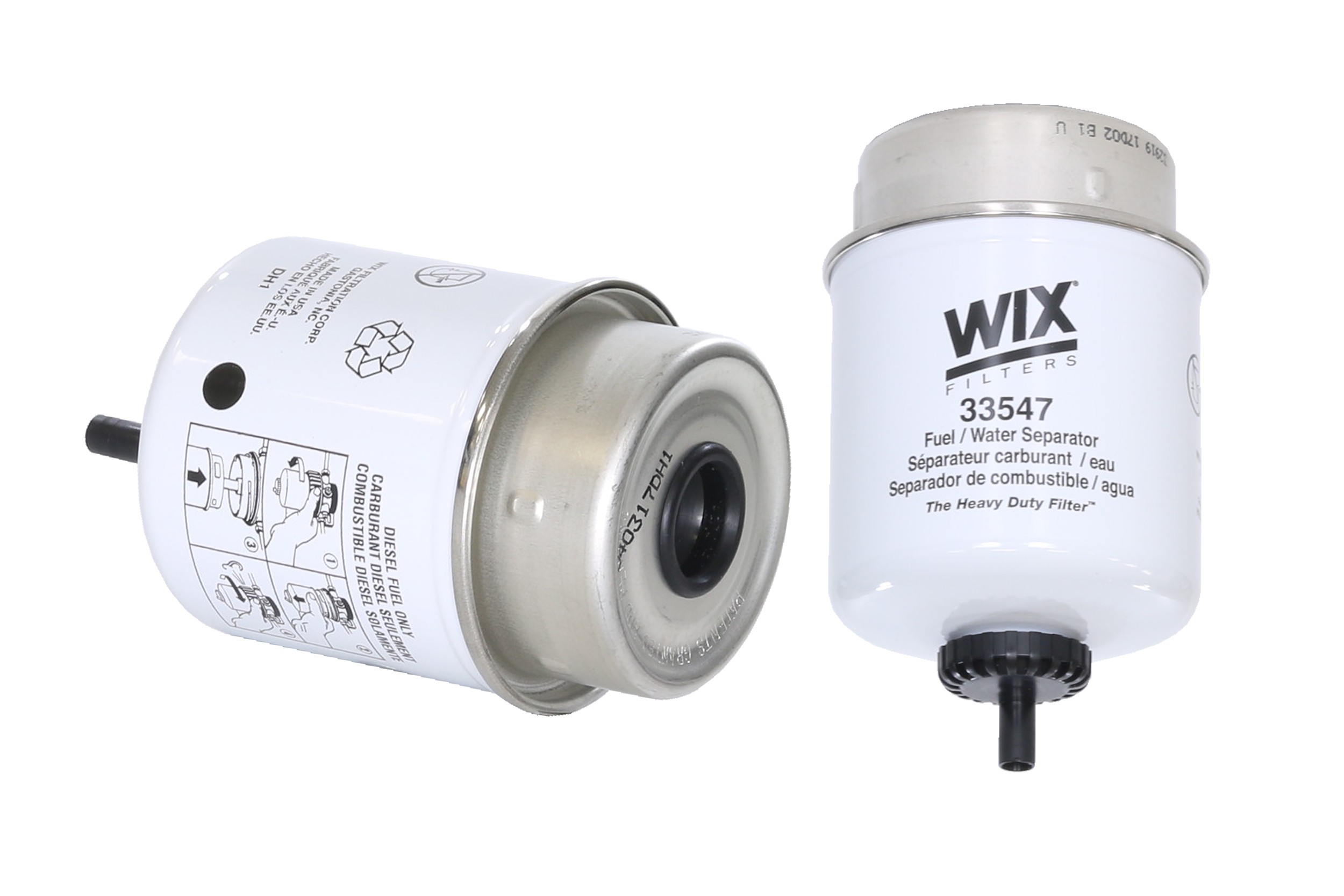 WIX 33547 Key-Way Style Fuel Manager Filter