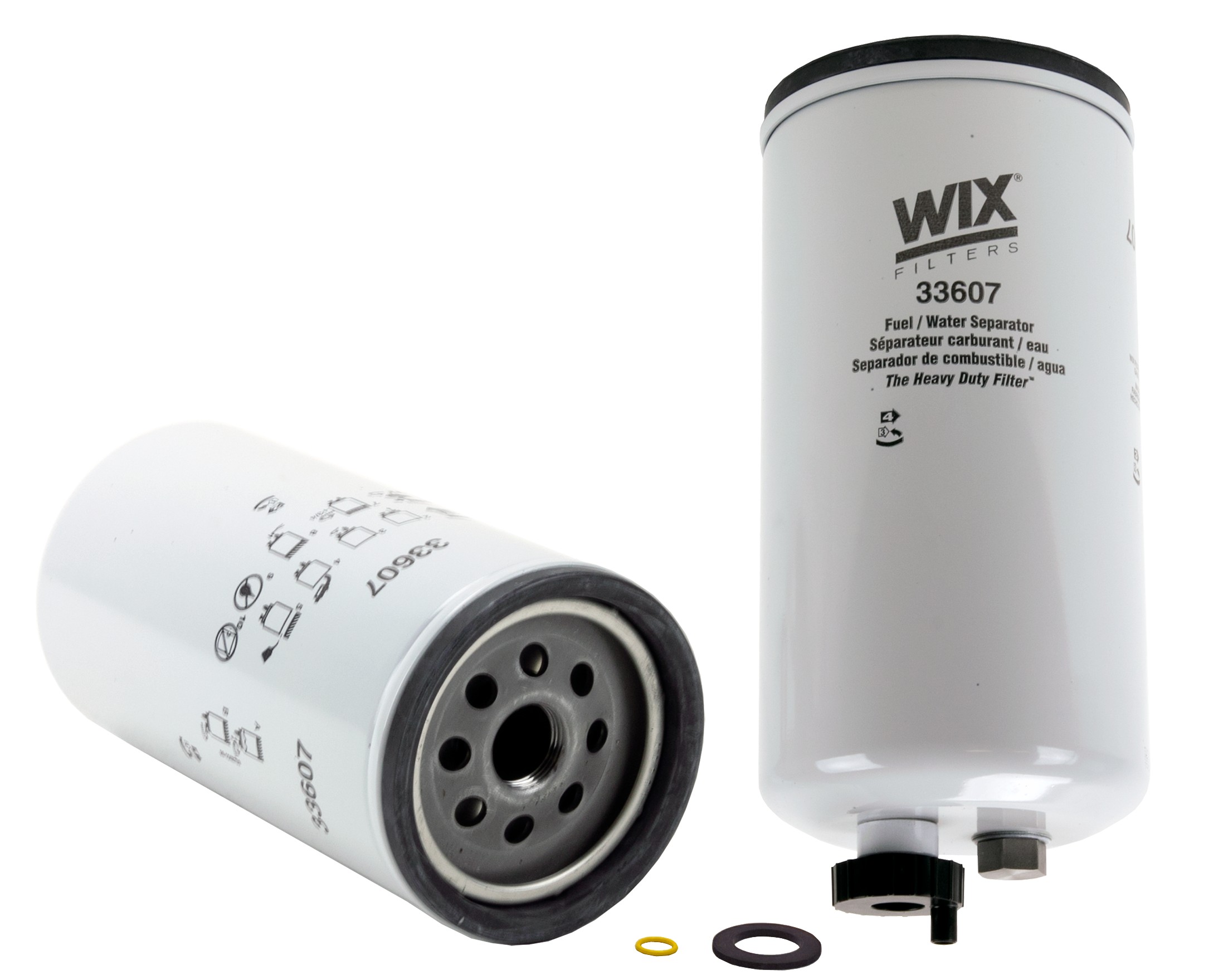WIX 33607 Spin-On Fuel/Water Separator Filter