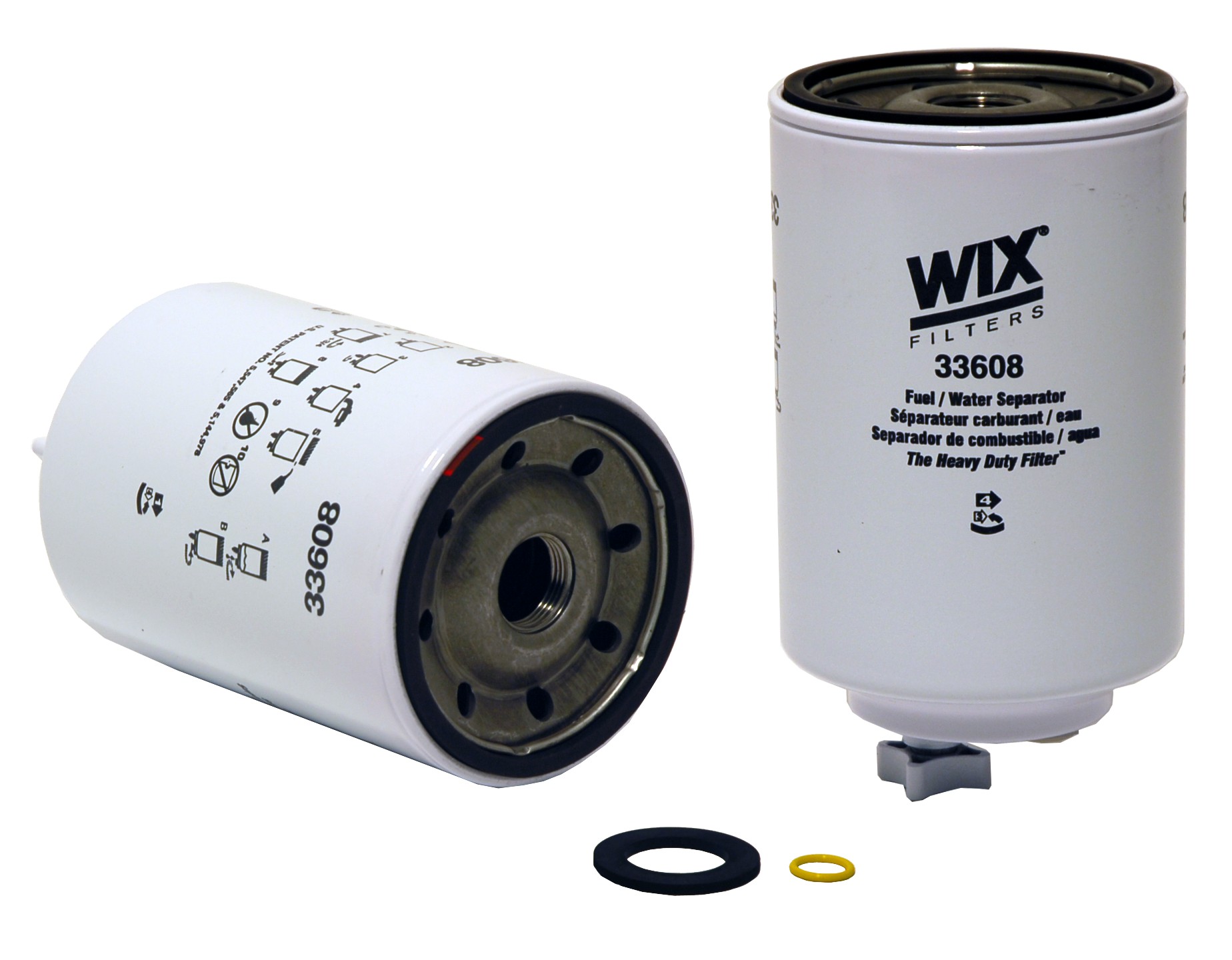 WIX 33608 Spin-On Fuel/Water Separator Filter