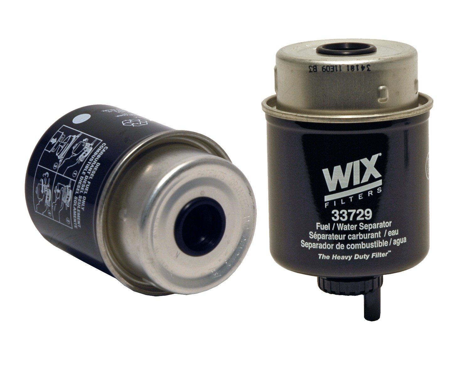 WIX 33729 Key-Way Style Fuel Manager Filter