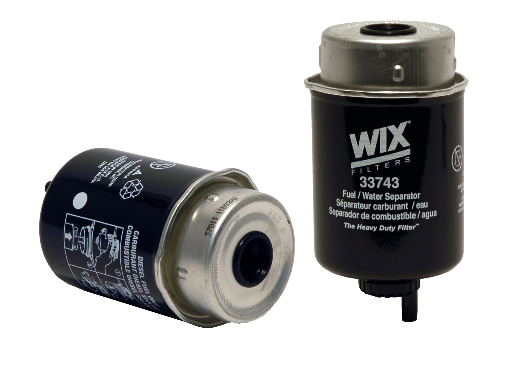 WIX 33743 Key-Way Style Fuel Manager Filter