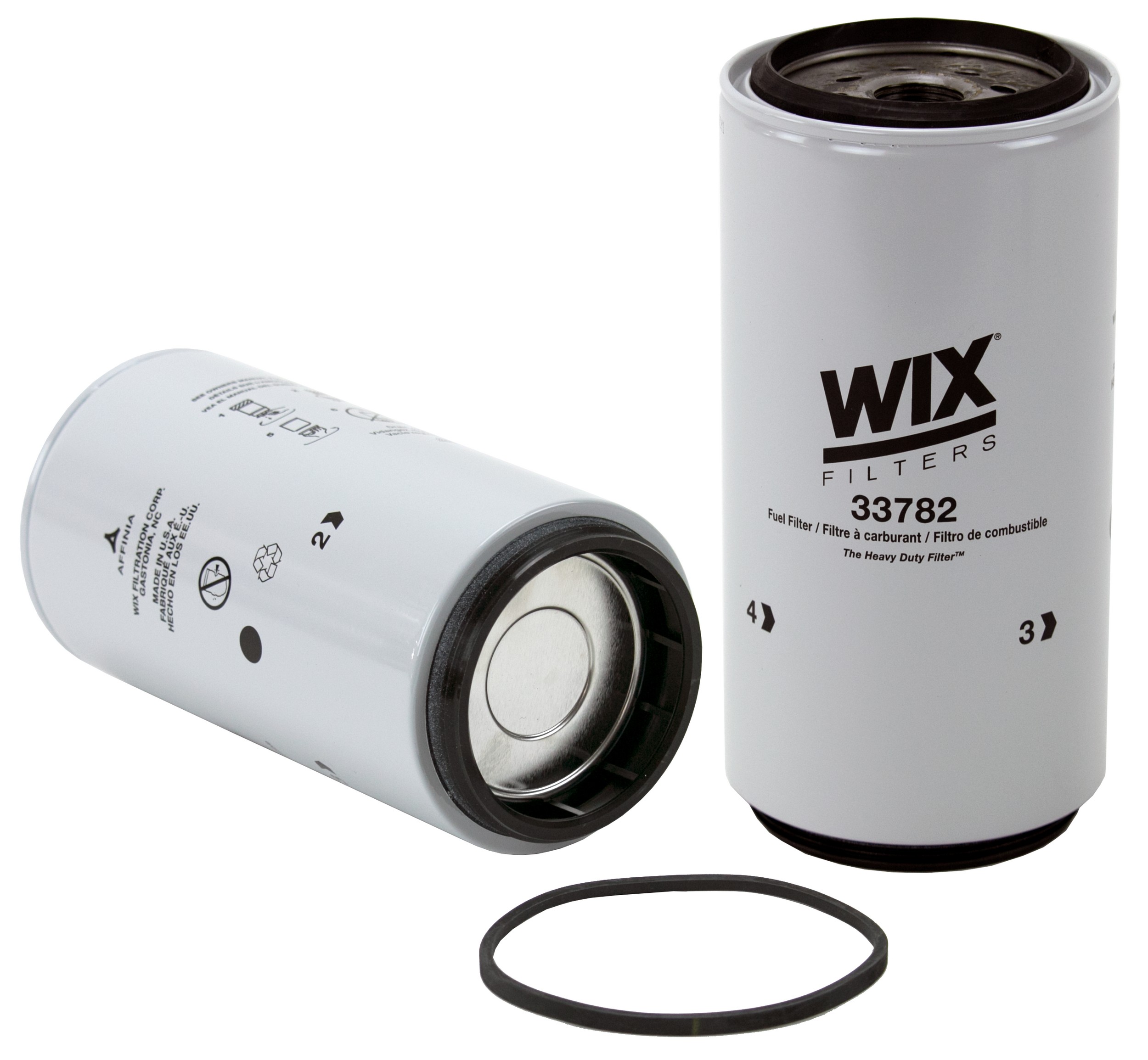 WIX 33782 Spin On Fuel Water Separator w/ Open End Bottom