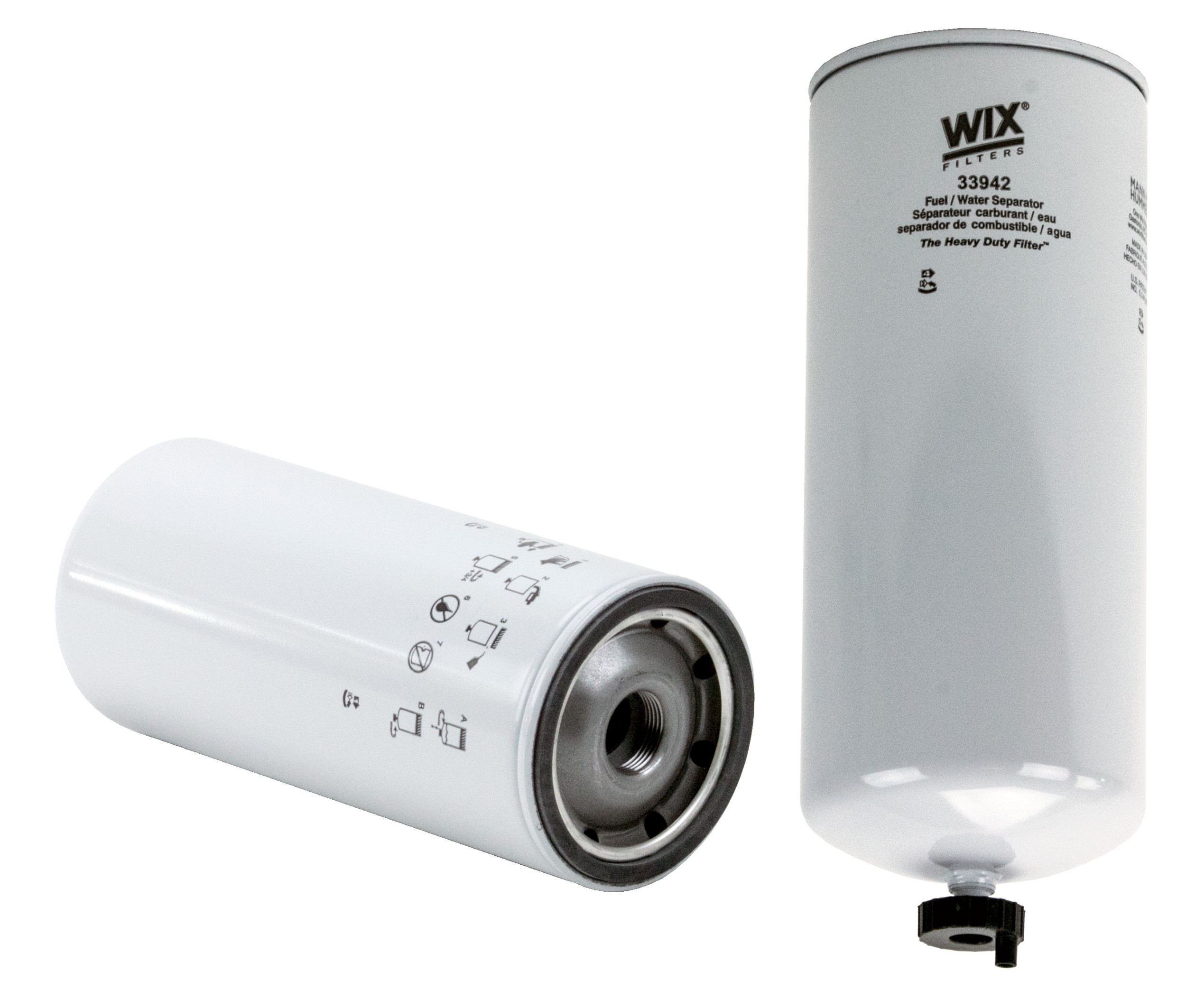 WIX 33942 Spin-On Fuel/Water Separator Filter