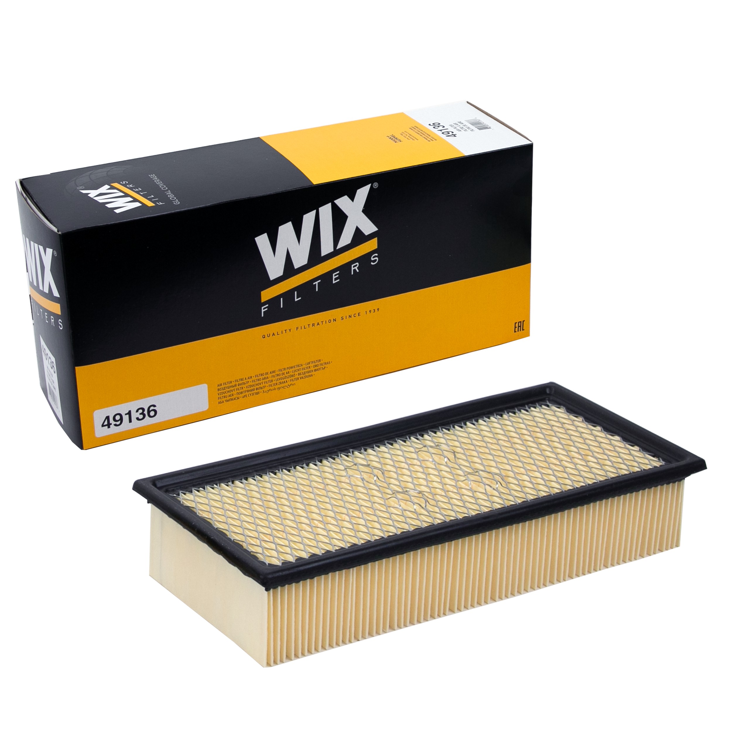 WIX 49136 Air Filter Panel
