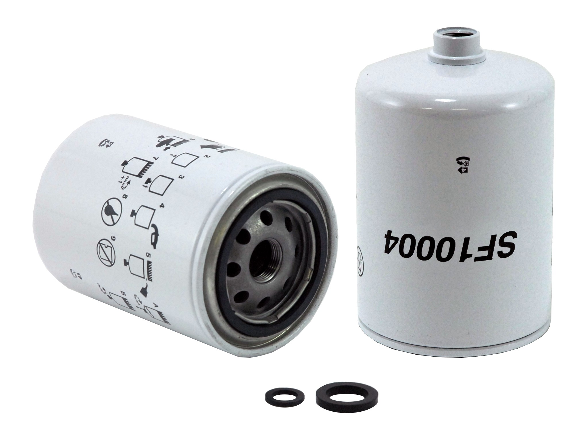 WIX WF10004 Spin On Fuel Water Separator w/ Open End Bottom