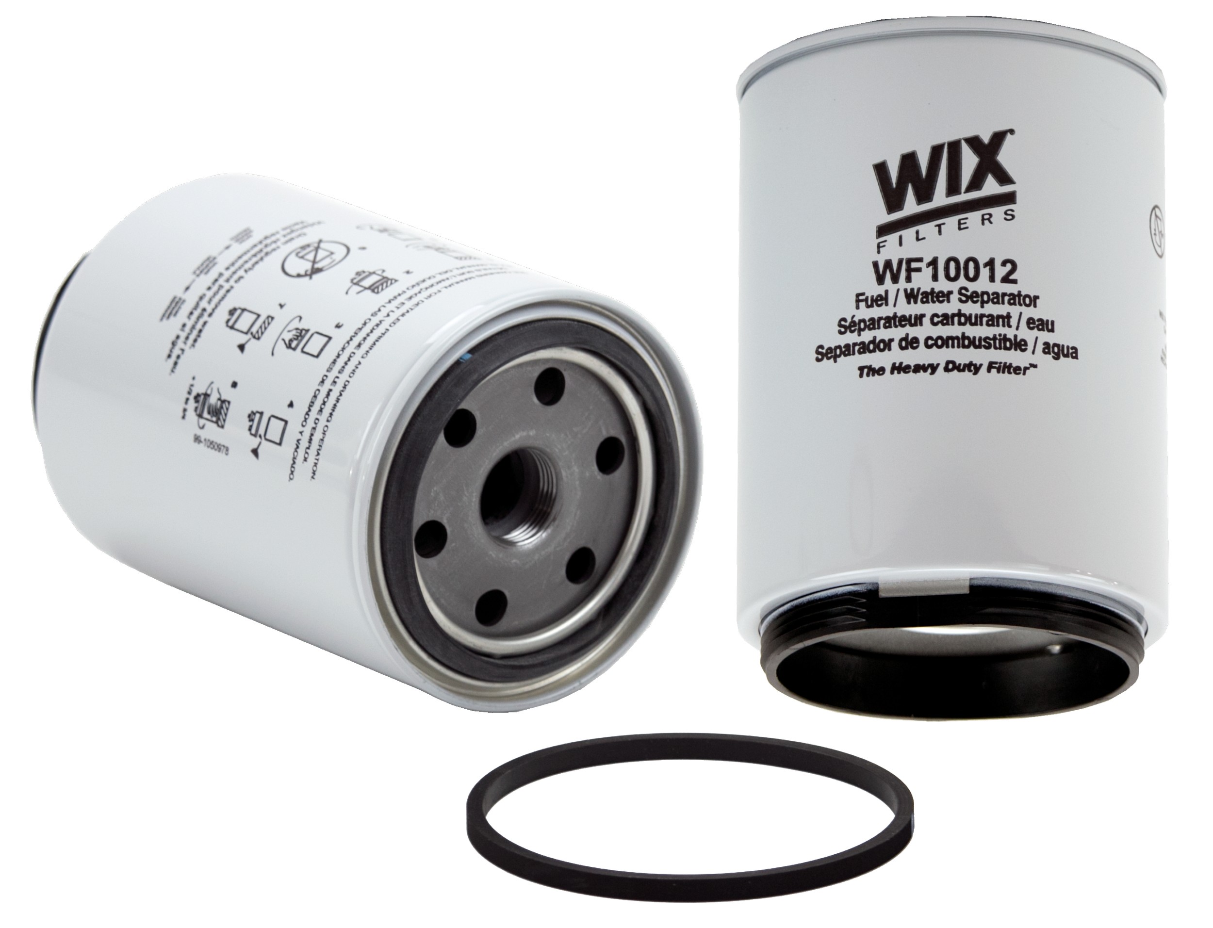 WIX WF10012 Spin On Fuel Water Separator w/ Open End Bottom