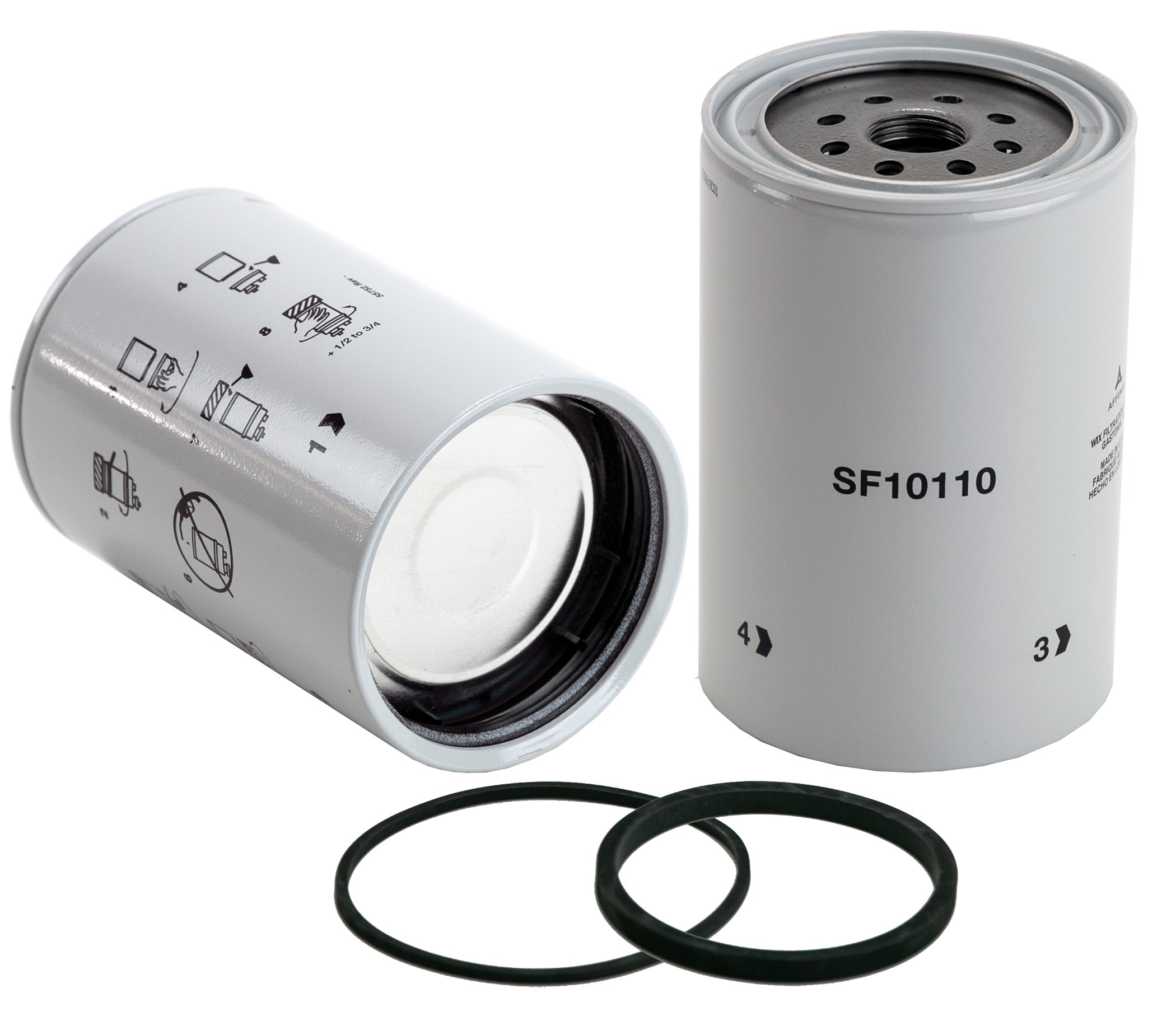 WIX WF10110 Spin On Fuel Water Separator w/ Open End Bottom