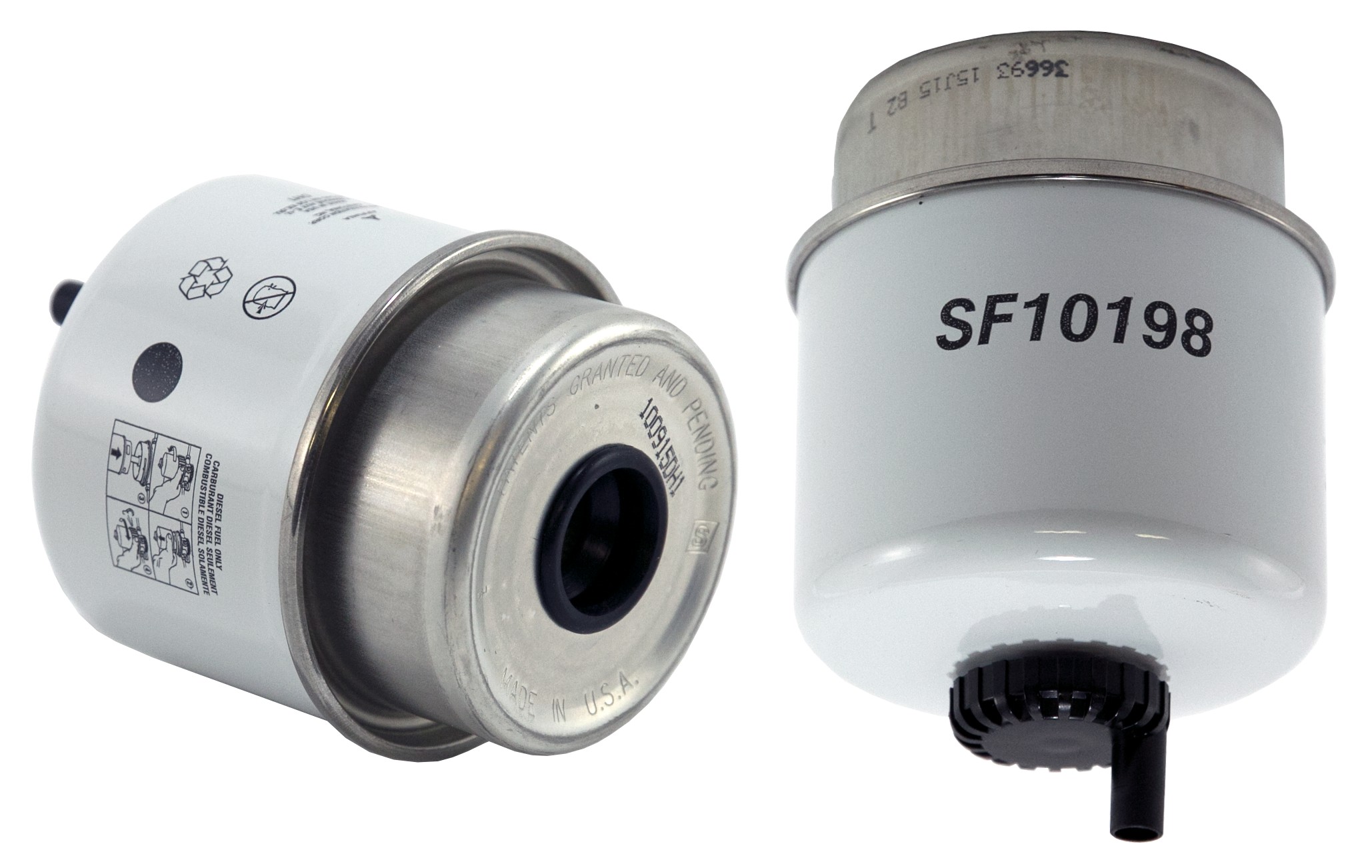 WIX WF10198 Key-Way Style Fuel Manager Filter