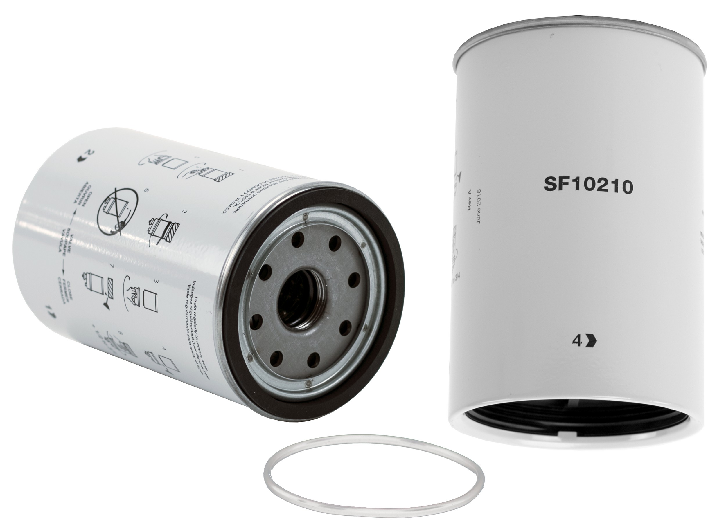 WIX WF10210 Spin On Fuel Water Separator w/ Open End Bottom