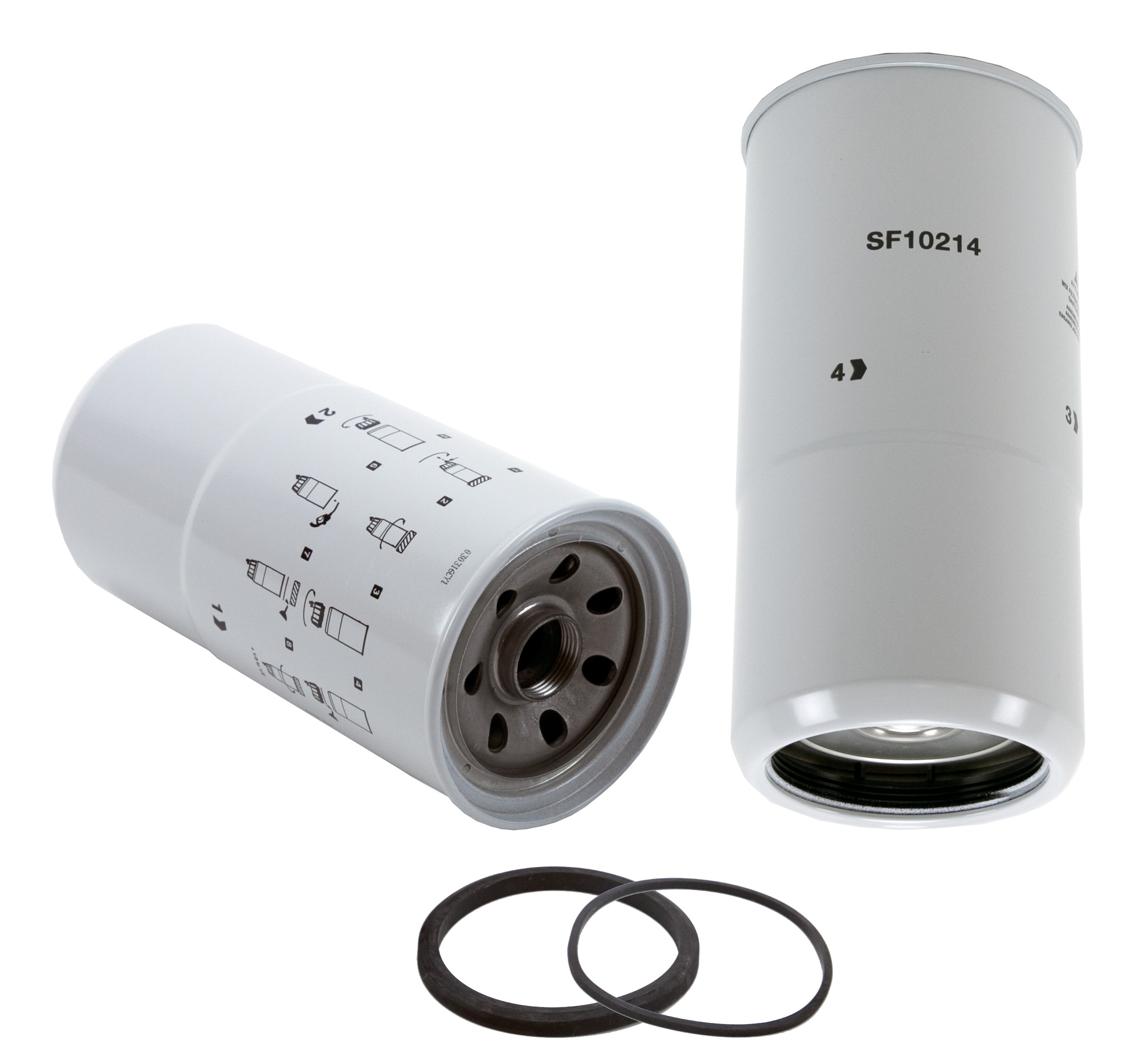 WIX WF10214 Spin On Fuel Water Separator w/ Open End Bottom