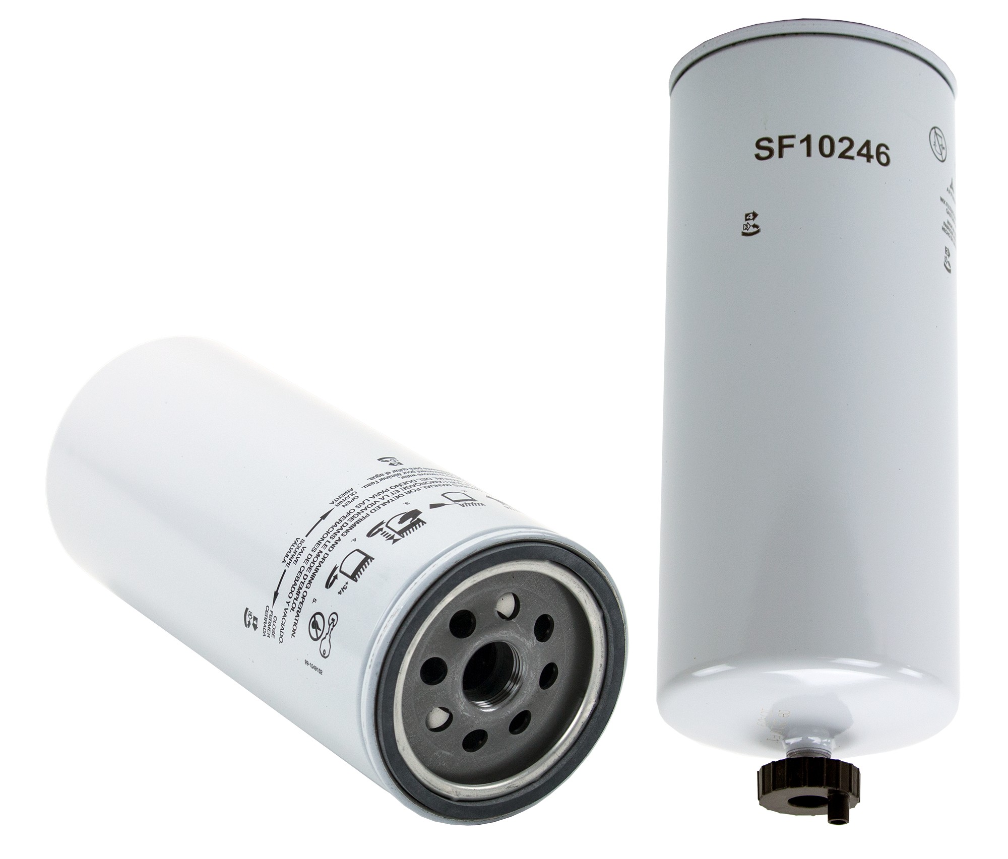 WIX WF10246 Spin On Fuel Water Separator w/ Open End Bottom