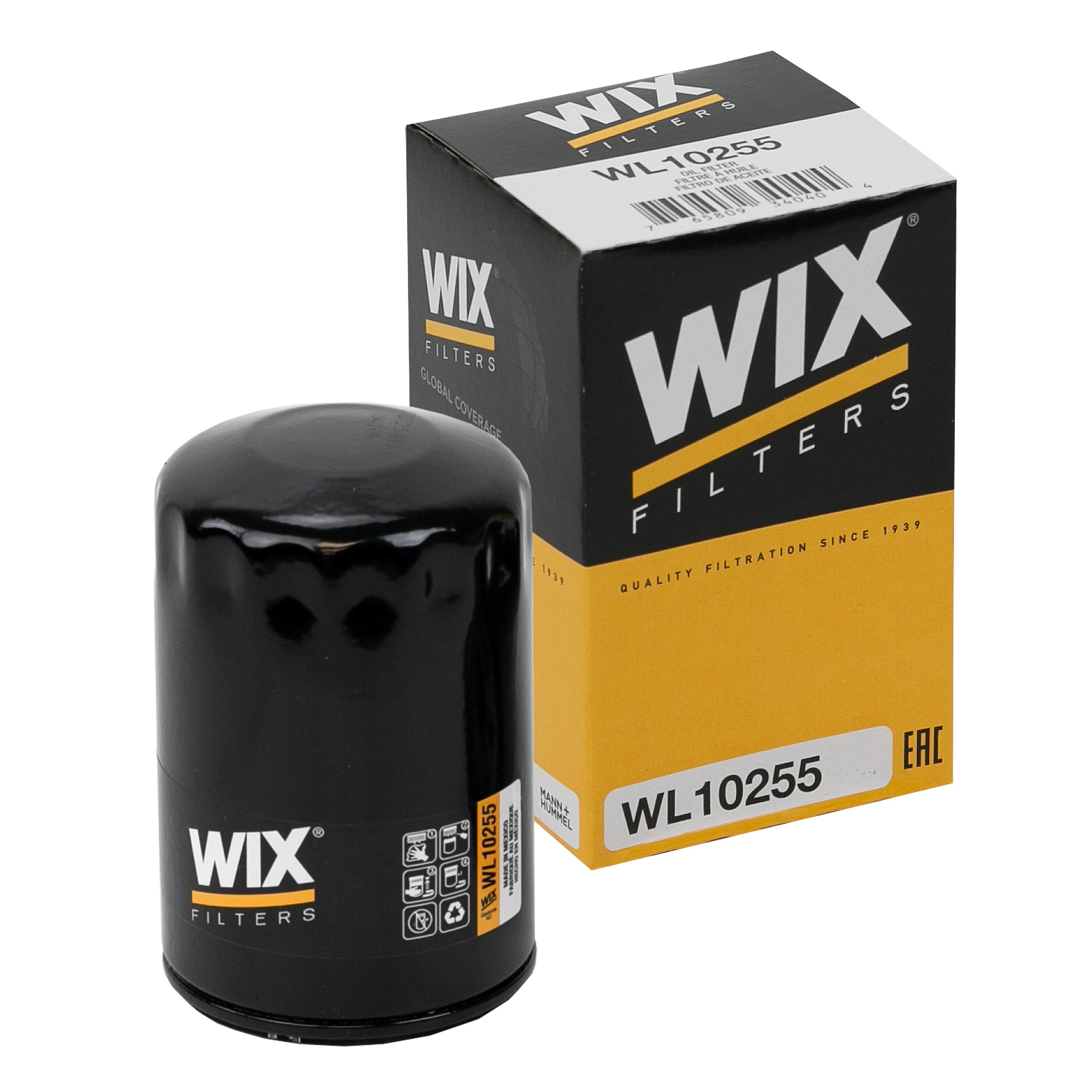 WIX WL10255 Spin-On Lube Filter