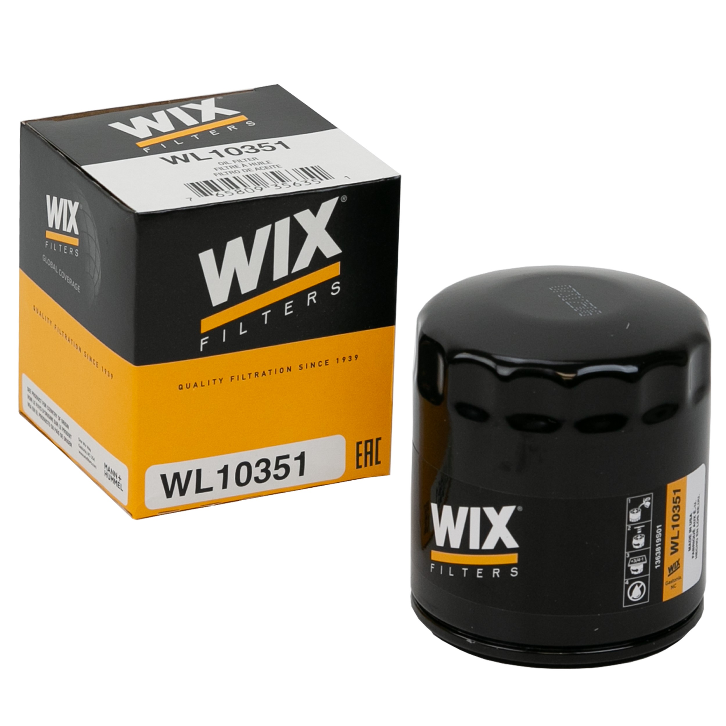 WIX WL10351 Spin-On Lube Filter