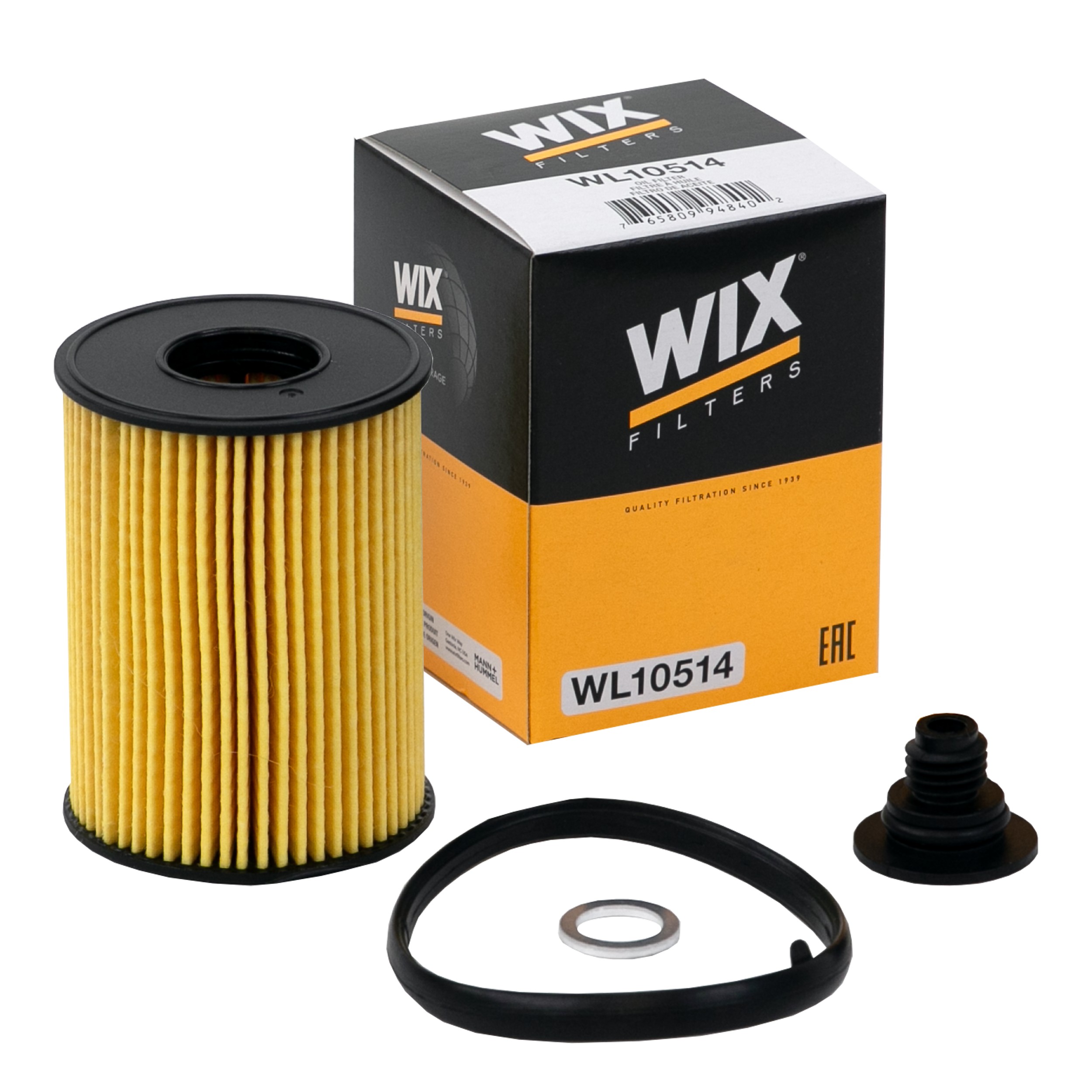 WIX WL10514 Cartridge Lube Metal Free Filter